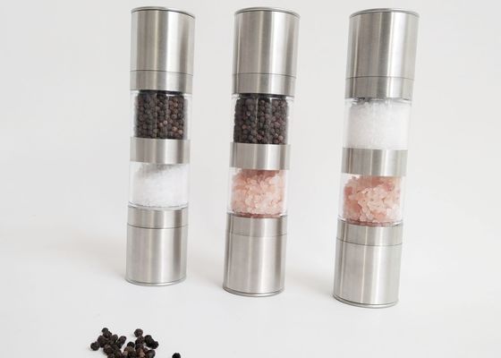 Mua Các dụng cụ bếp thép không gỉ Máy nghiền muối và tiêu có thể điều chỉnh 2 chai online manufacture
