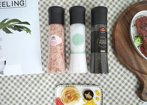 comprar 350 ml Moinho de plástico para moagem de sal e pimenta de alta durabilidade online manufacture