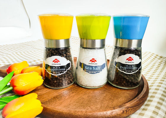acheter Grinders réglables de verre Grinders remplis de sel et de poivre GRinders personnalisés online manufacture