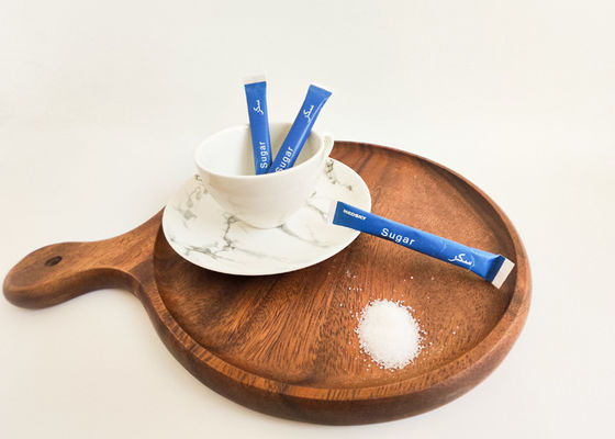 acheter Obtenez des sachets de sucre blanc sans allergènes petits paquets de condiments des tiges de sucre online manufacture