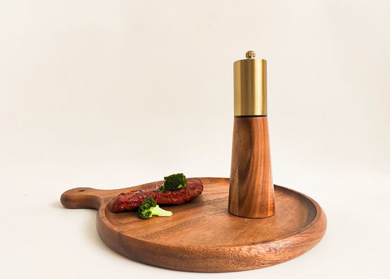 kopen Houten zout- en pepermalers met natuurlijke houtontwerp online manufacture