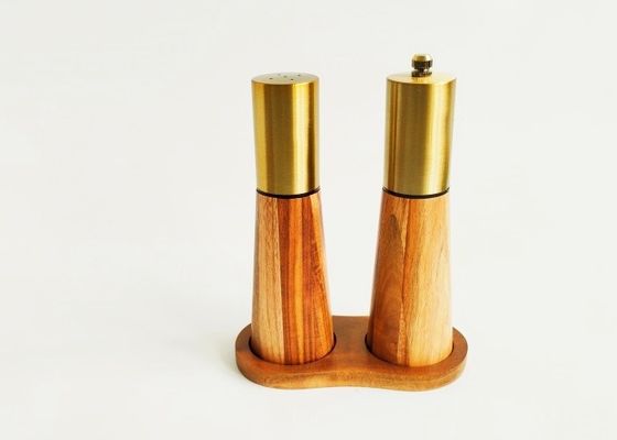 comprar Conjunto de moinho de especiarias de pimenta de madeira de aço inoxidável online manufacture