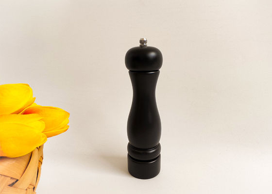 kopen Donkere houtzout- en pepermalers Houten kruidenmolen met een selecte vulstof online manufacture