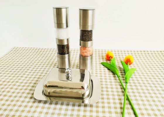 satın al Çifte Tuz ve Biber öğütücü Paslanmaz Çelik Biber Fırınları online manufacture