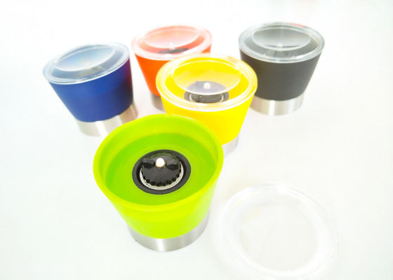 acheter (KPL-017)Couvercles modernes de broyeur rechargeables avec accessoires de couleur personnalisés pour le bouchon de broyeur rond online manufacture