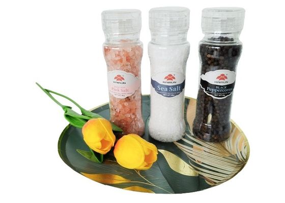 購入 調味料のためのグリナーコンボ 塩とペッパーとのプラスチックグリナーミール online manufacture