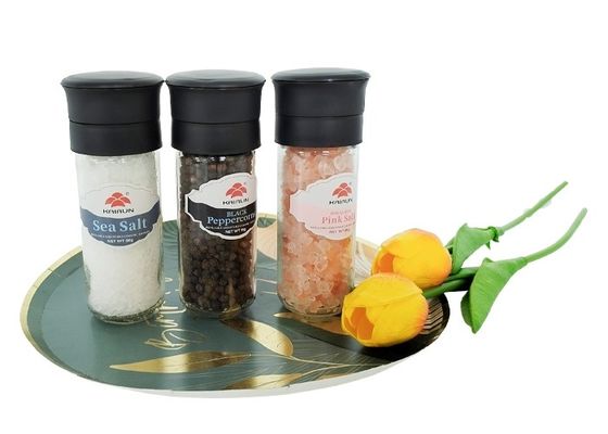 購入 100ml パーフェクト プラスチックの磨き機 塩とペッパー 調味料を磨く online manufacture