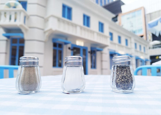Mua Factoty Customized Metal Cover Glass Bottle 10ml Shaker With Condiment (Thiết kế sản xuất chai bằng nắp kim loại) online manufacture