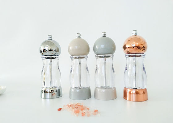 kopen Acryl zout en peper molenset Keramische molenset Kernkleur aanpasbaar online manufacture