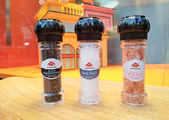 購入 キッチンミール プラスチック塩とペッパー磨き機 シンプル 100ml 小型の家庭用PSボトル online manufacture