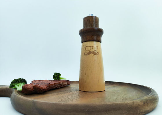 comprar Máquina de moagem de núcleo de cerâmica de qualidade superior, de madeira sólida, de sal e pimenta ajustável online manufacture