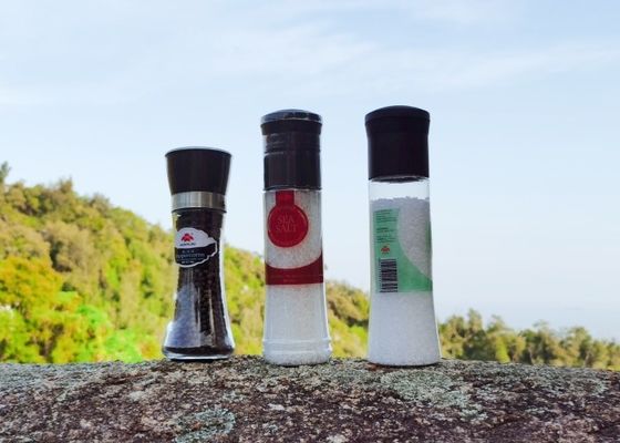 Mua Thùng nén gia vị 180ml với đầu nhựa, thép không gỉ và lõi gốm online manufacture