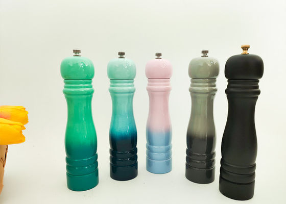 kopen Houtgradient Kleur Zout en Peper Maaier Handmatige Maaier Fles online manufacture