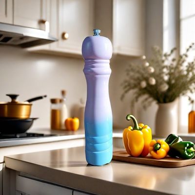 satın al Düzenlenebilir Kauçuk Ahşap 4 Renkli Tuz / Baharat / Biber Değirmen online manufacture