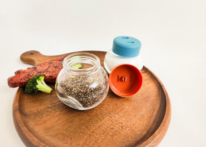 Customizable Glass Jar With Plastic Lid Capacity Customizable Refillable Glass Jar 2