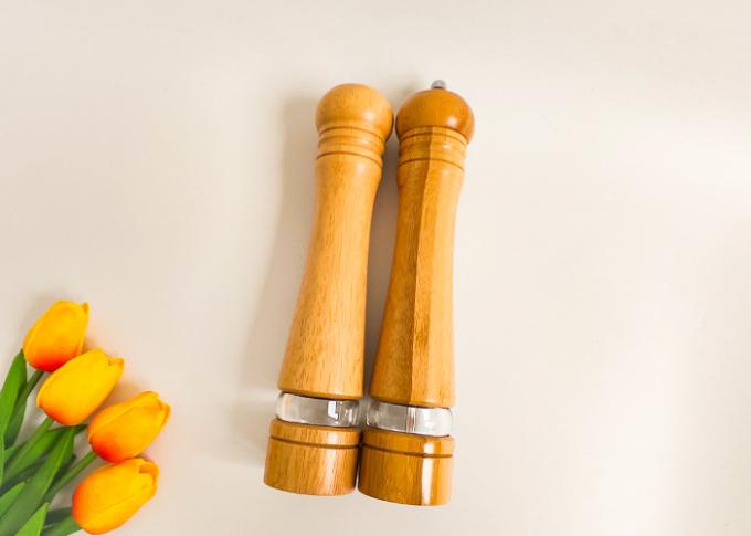 Manual Wooden Spice Grinders For Smooth And Even Grinding 1