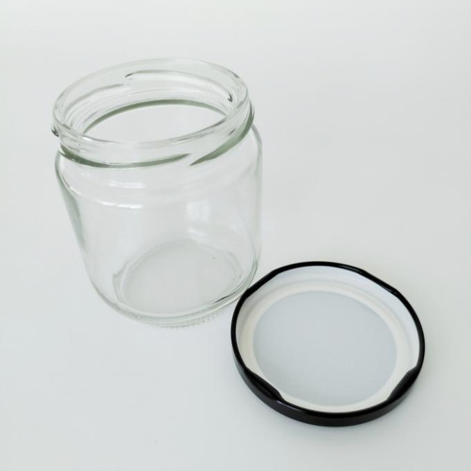 Custom Logo Printing Sealed Glass Jar Bottle Customized Label For Honey Jar 2