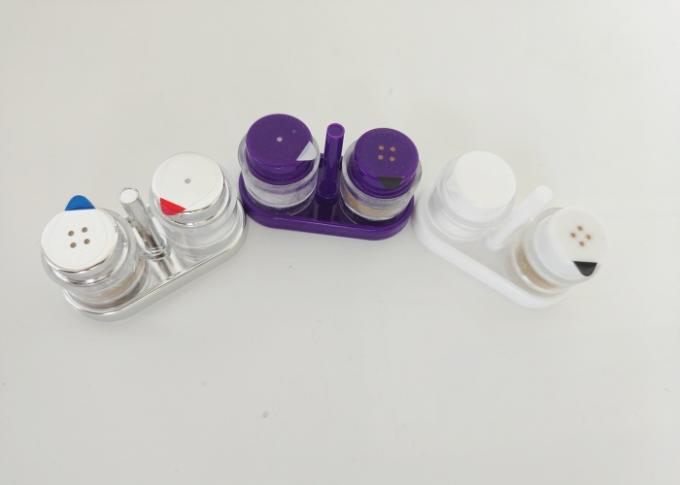 Disposable Plastic Seasoning Shakers With Salt And Black Pepper Portable Pre-filled Practical 0