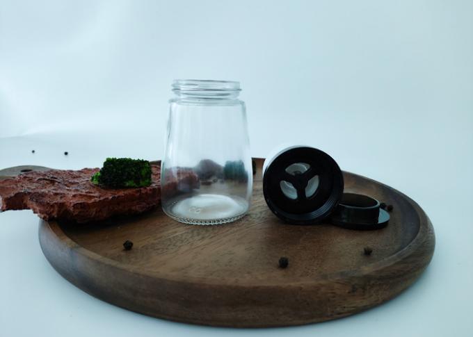 Keep Spices Fresh With Large Capacity Glass Salt And Pepper Grinder 1